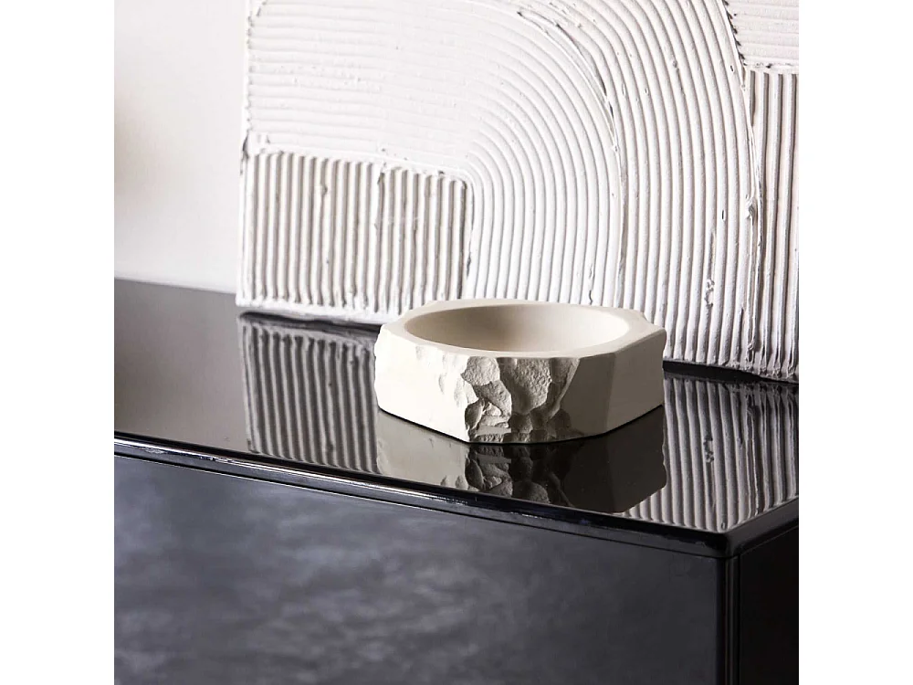 Meuble TV 2 Tiroirs "Fristad" 160cm Noir