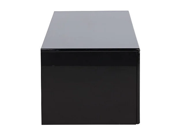 Meuble TV 2 Tiroirs "Fristad" 160cm Noir