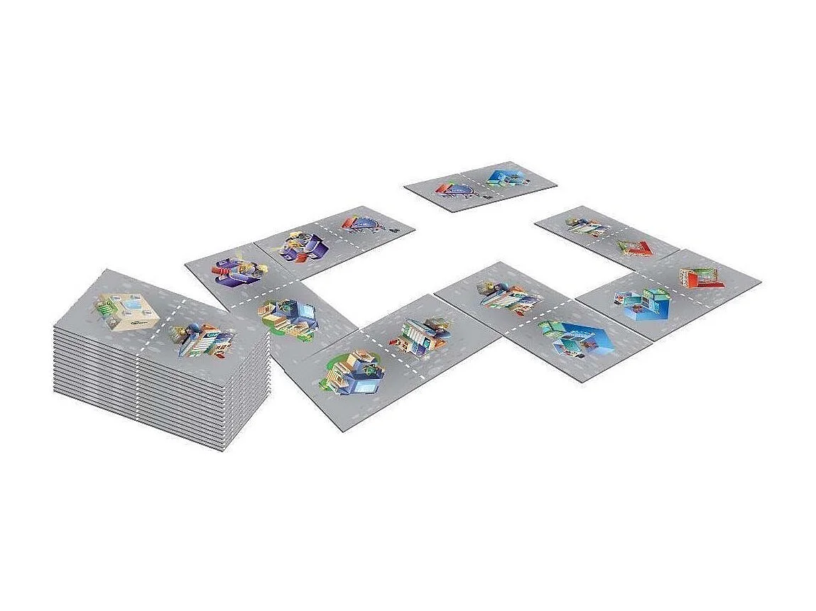 Dominos géants 28 pièces avec sac de rangement