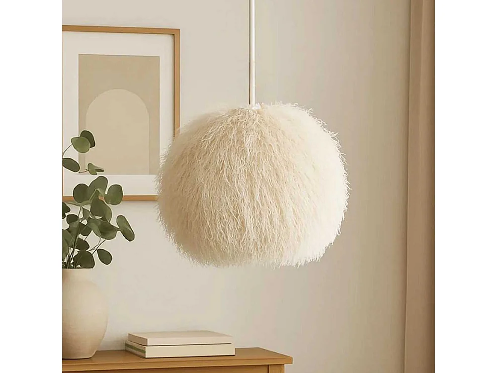 Suspension boule en jute Billie