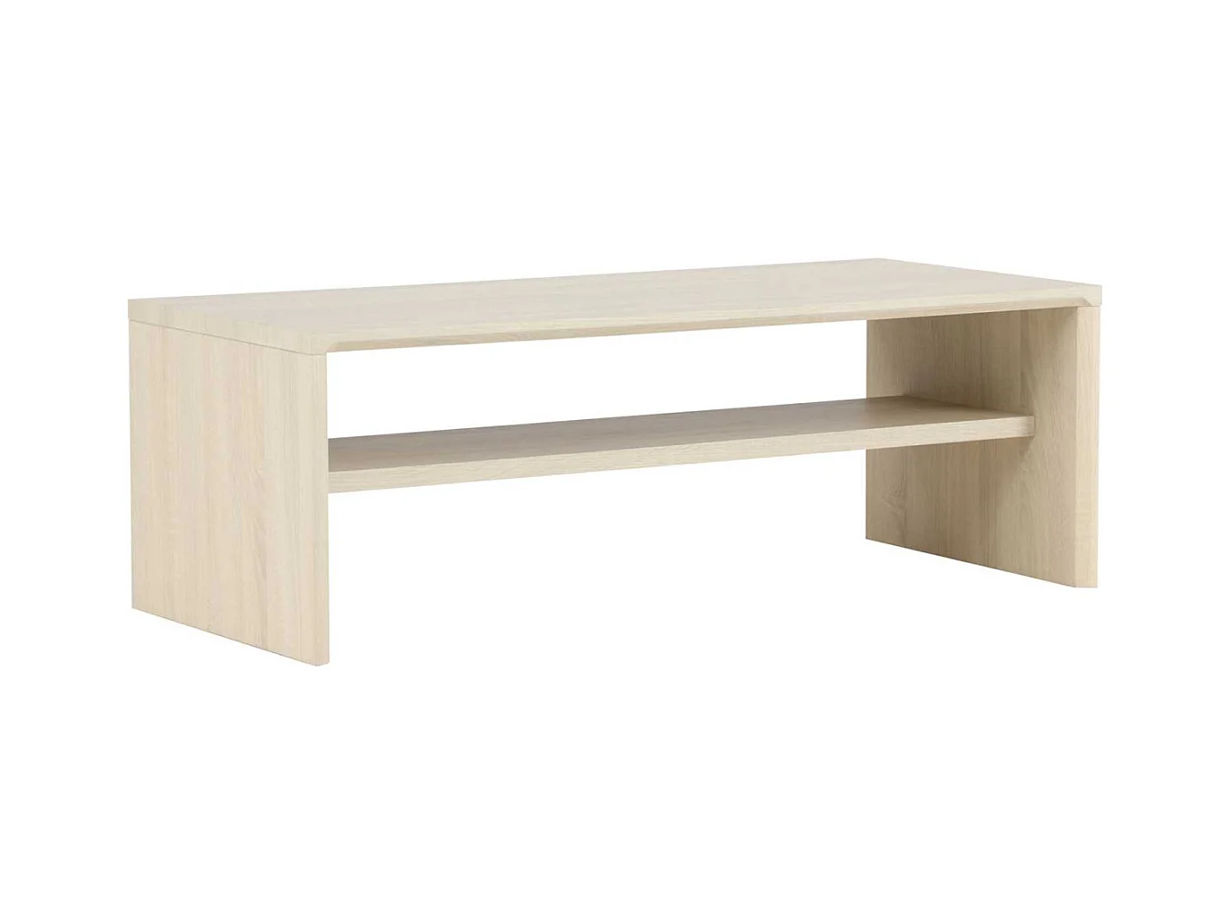 Table Basse Design "Telemarket" 100cm Beige