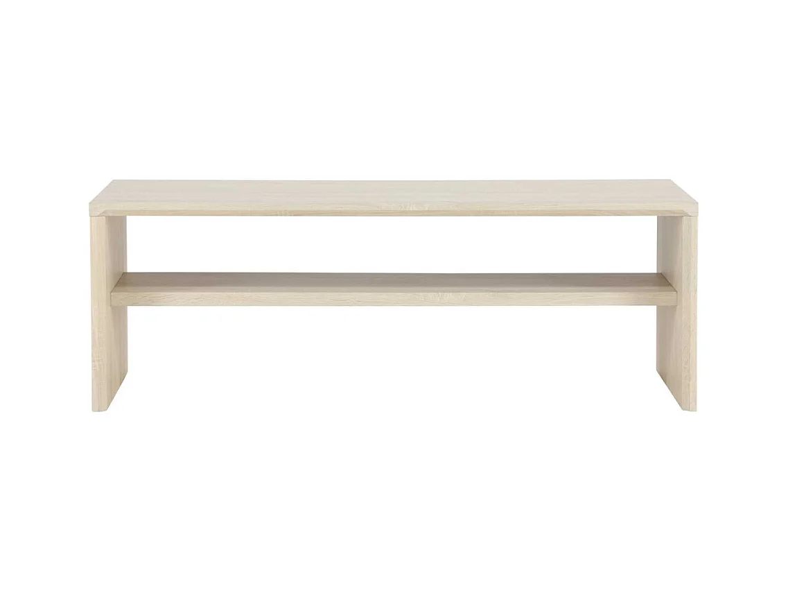Table Basse Design "Telemarket" 100cm Beige