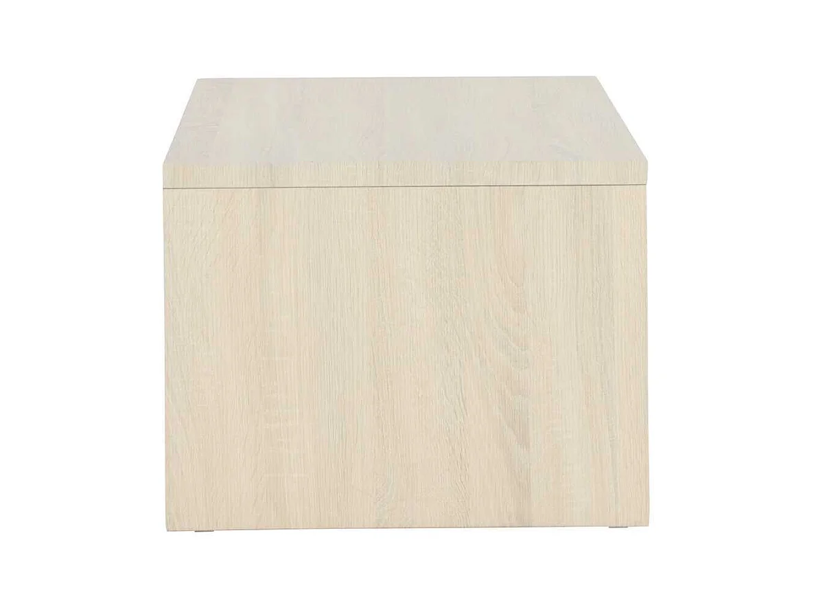 Table Basse Design "Telemarket" 100cm Beige