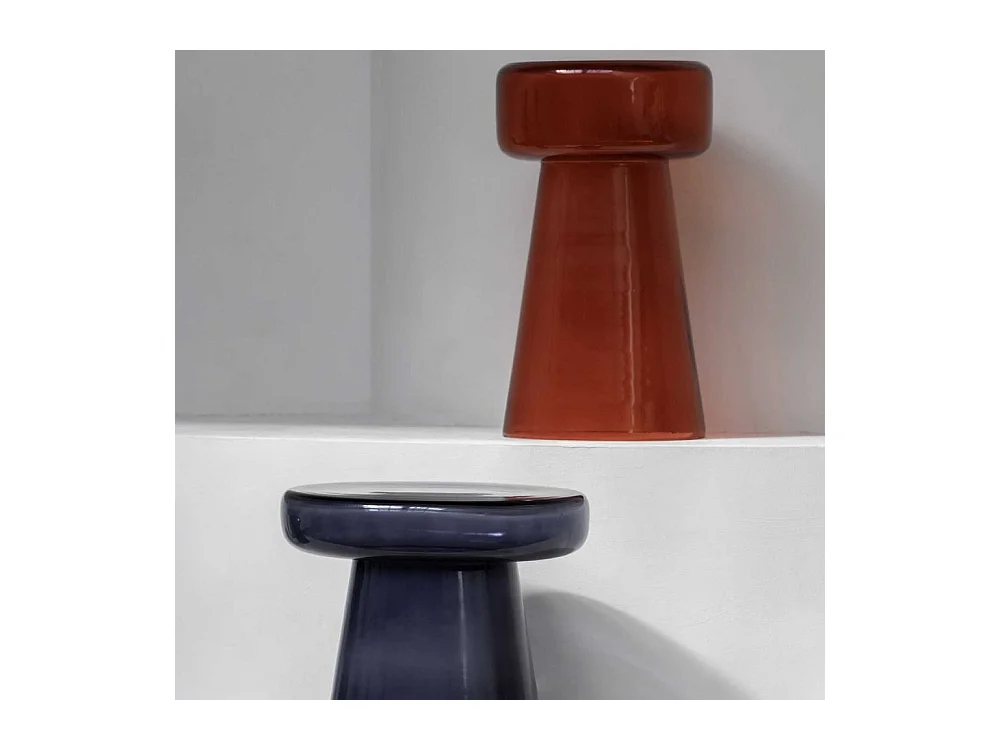 Table d'appoint en verre Corcho