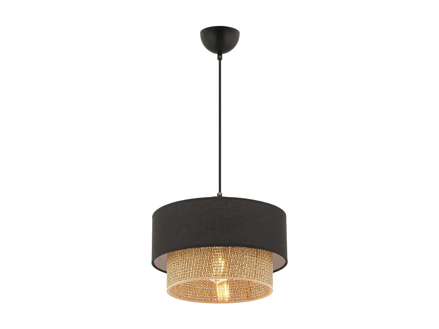 Suspension en métal et coton Echo