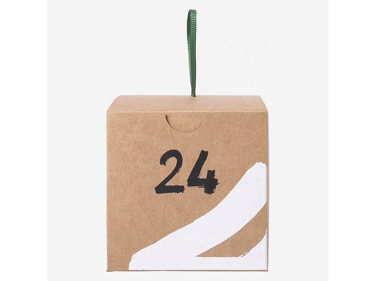 Décoration de Noël - Calendrier de l'avent en papier - 24 boîtes - Design by Habitat Design Studio