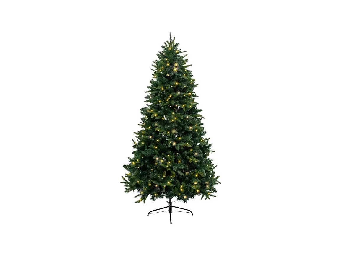 Sapin de Noël artificiel 150 cm lumineux Green Creek