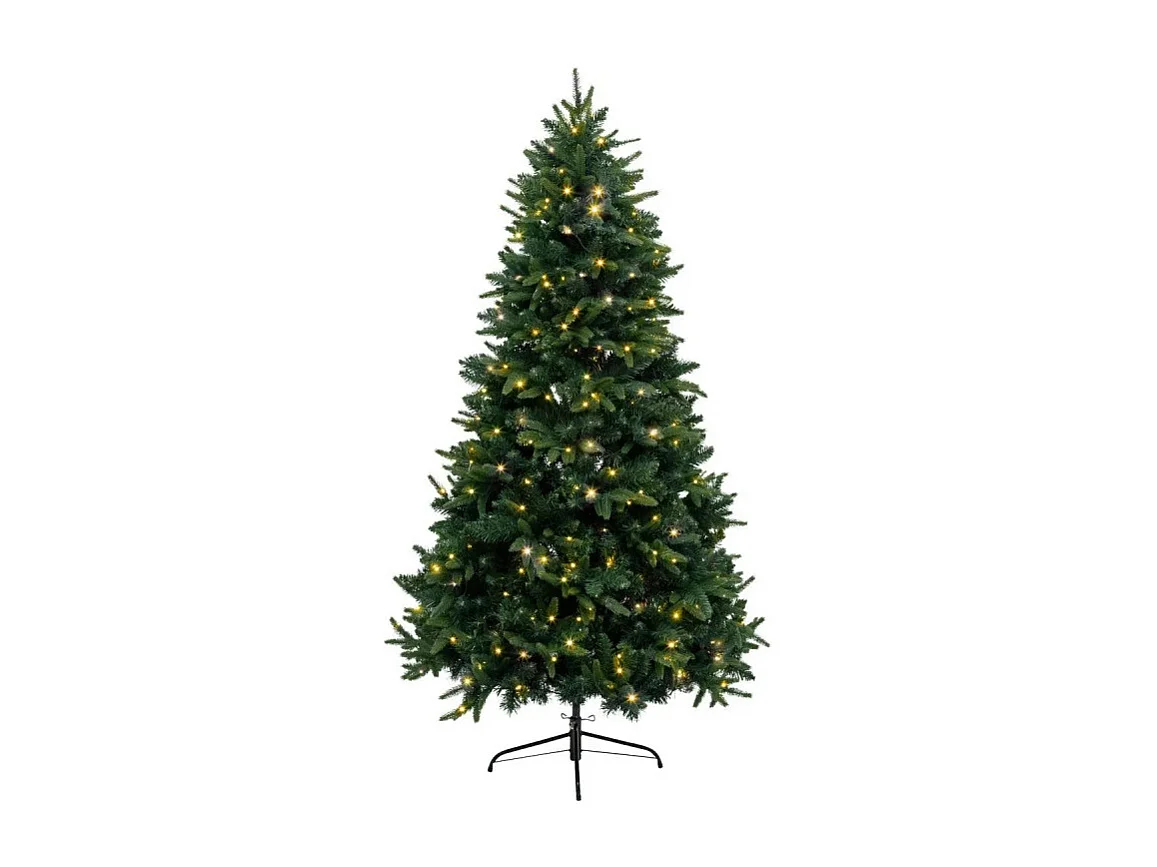 Sapin de Noël artificiel 150 cm lumineux Green Creek