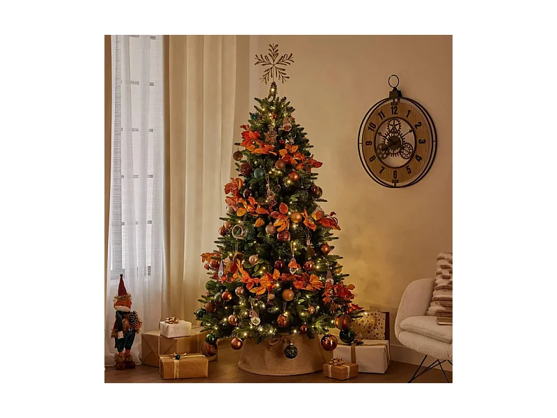 Sapin de Noël artificiel 210 cm lumineux Green Creek