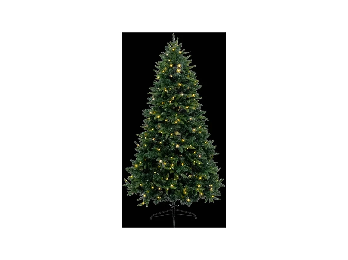 Sapin de Noël artificiel 210 cm lumineux Green Creek