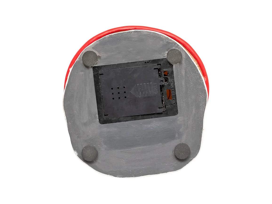 Village Noël lumineux maison champignon 12 LED musical et animé