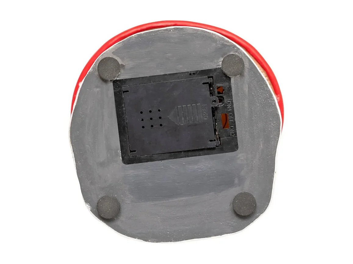 Village Noël lumineux maison champignon 12 LED musical et animé