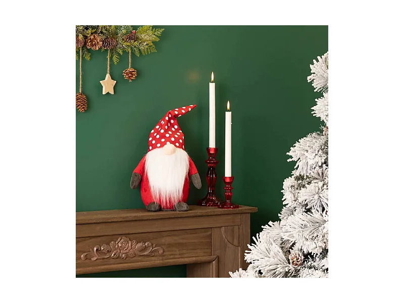 Peluche automate Gnome de Noël animé musical