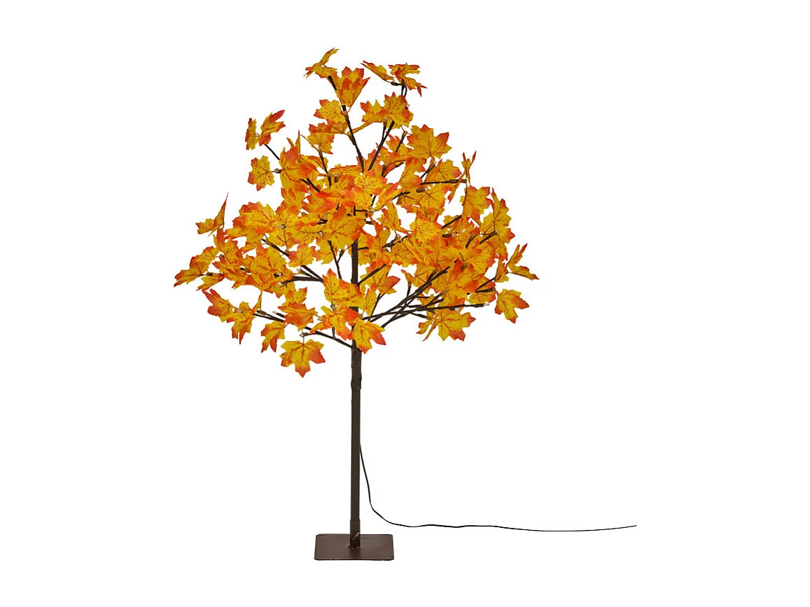 Arbre de Noël lumineux 90 cm extérieur 92 LED blanc chaud