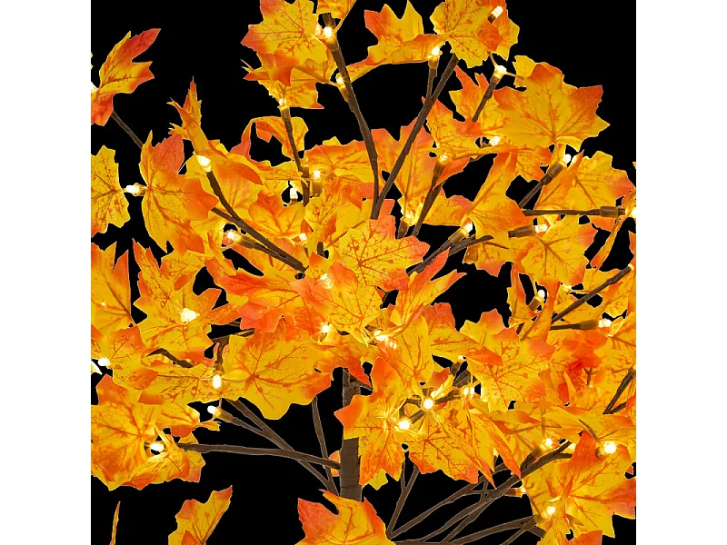 Arbre de Noël lumineux 90 cm extérieur 92 LED blanc chaud
