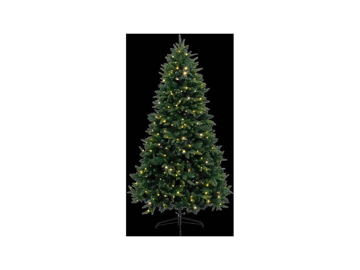 Sapin de Noël artificiel 180 cm lumineux Green Creek