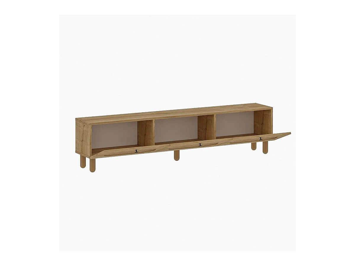 TV-Ständer – 180 cm – Saphir-Eiche – MDF