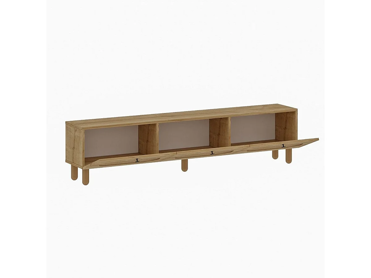 TV-Ständer – 180 cm – Saphir-Eiche – MDF