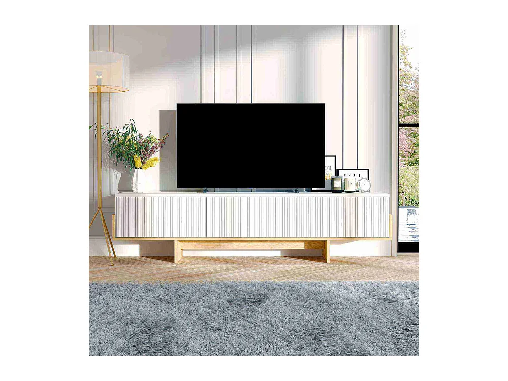 Meuble TV en aggloméré Hege