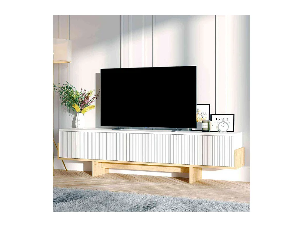 Meuble TV en aggloméré Hege