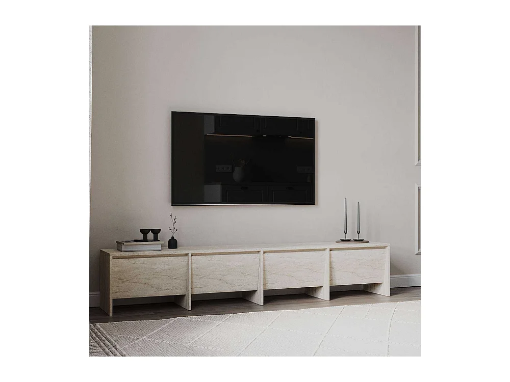 Meuble TV en aggloméré Laris