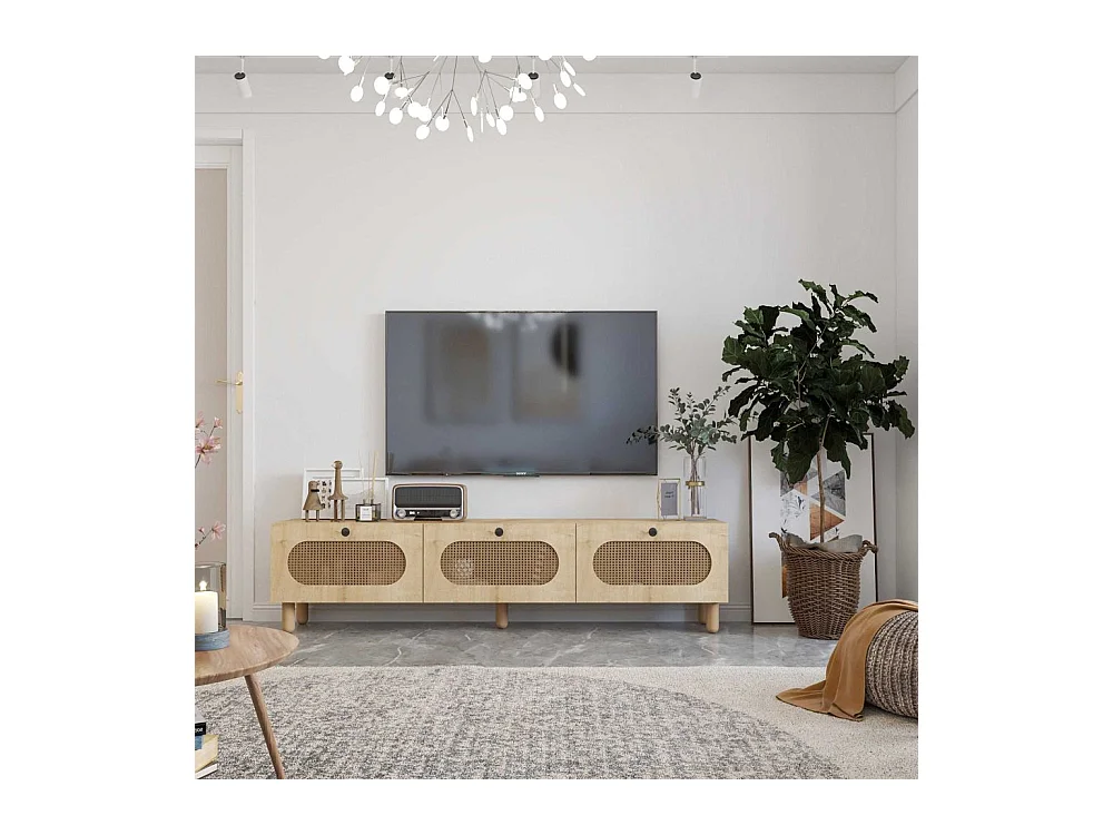 Meuble TV en aggloméré Elena