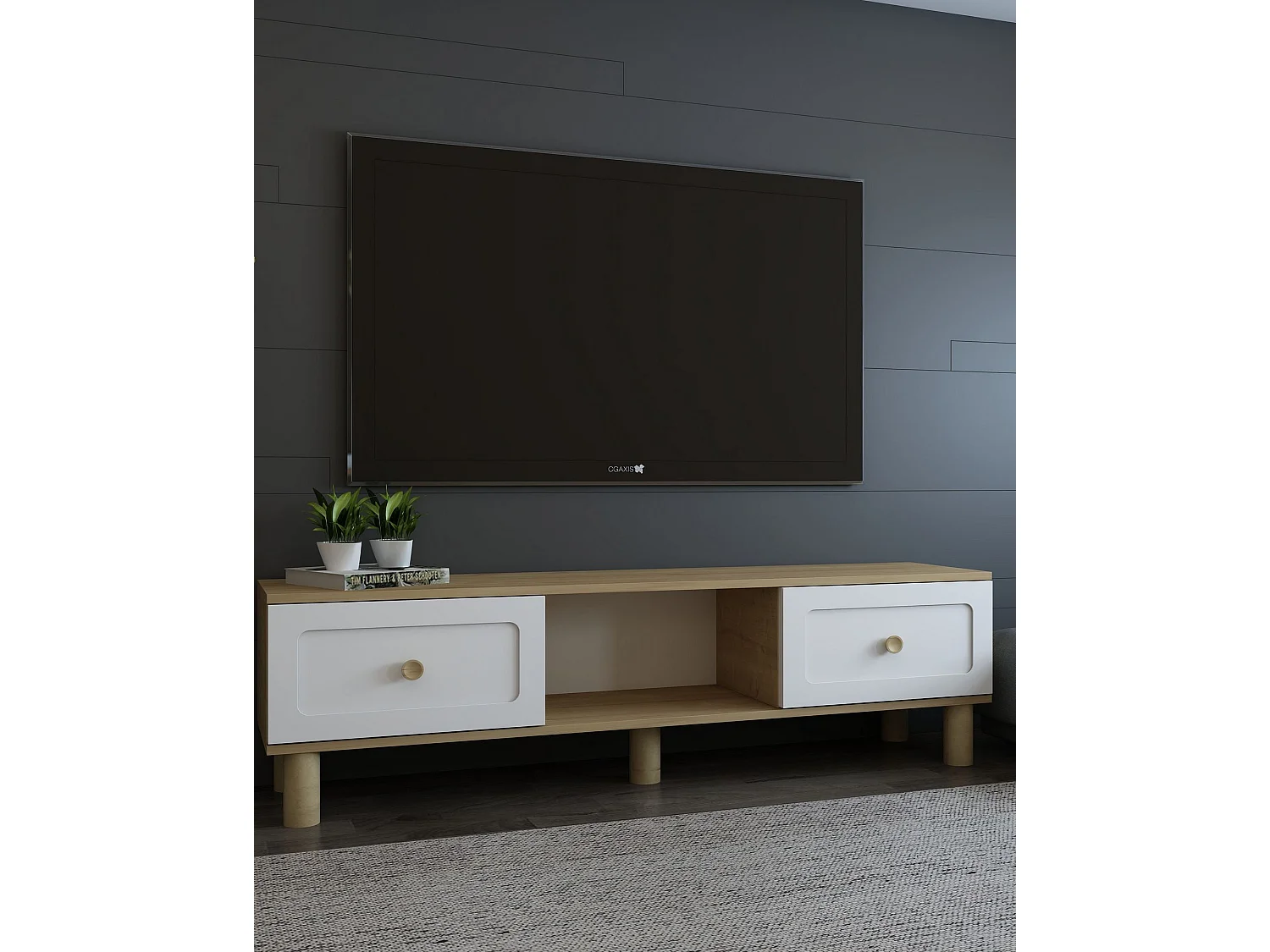 Meuble TV en aggloméré Inci Bohem Modèle 6