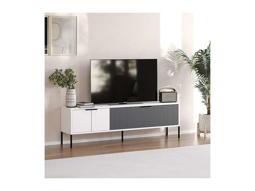 Meuble TV en aggloméré Noah