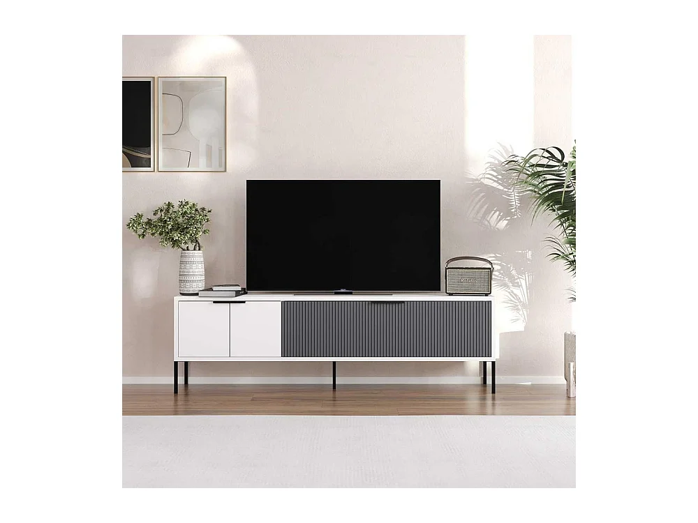 Meuble TV en aggloméré Noah