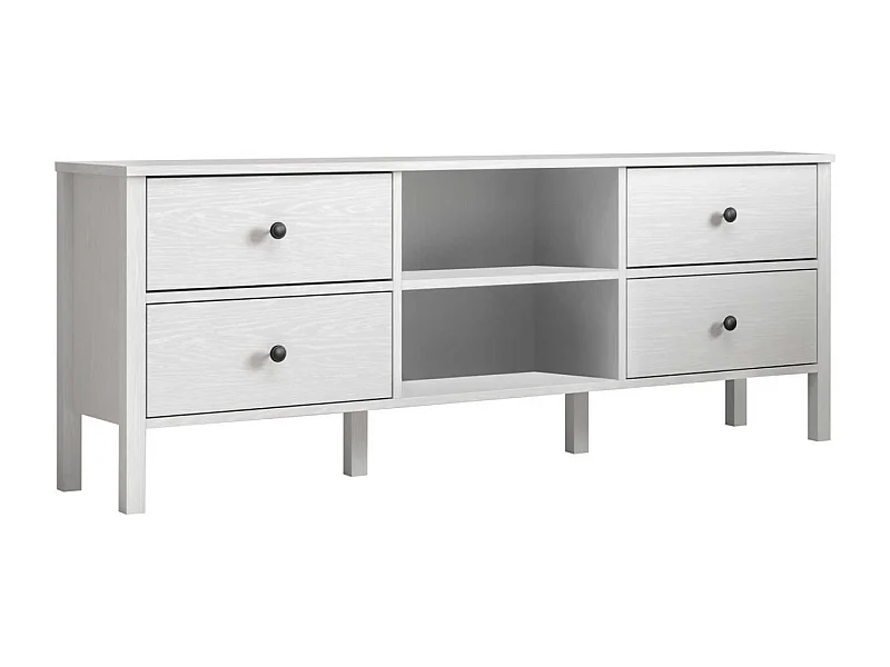 Móvel de TV – 160 cm x 62 cm x 35 cm – Branco – Aglomerado