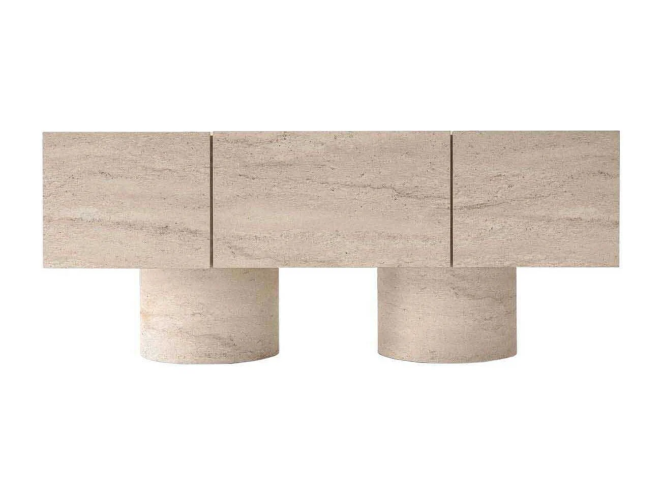 Móvel de TV – 150 cm x 87 cm – Travertino – Painel de partículas