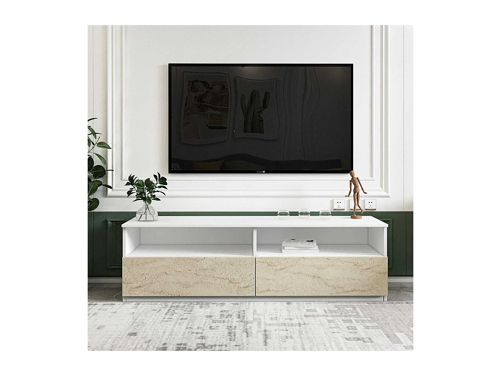 Meuble TV en aggloméré Centra