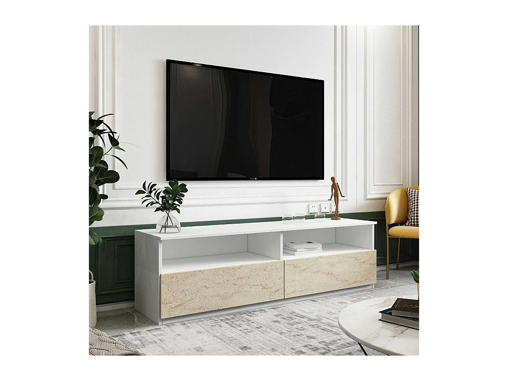 Meuble TV en aggloméré Centra