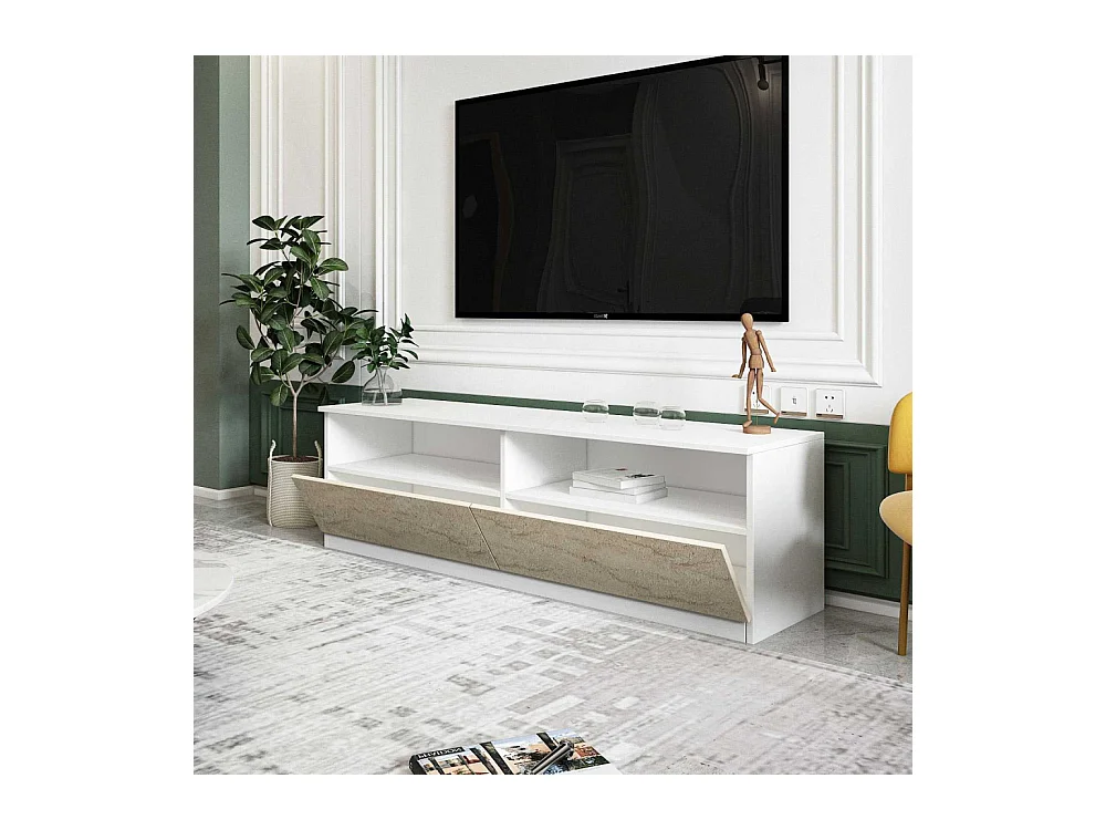 Meuble TV en aggloméré Centra