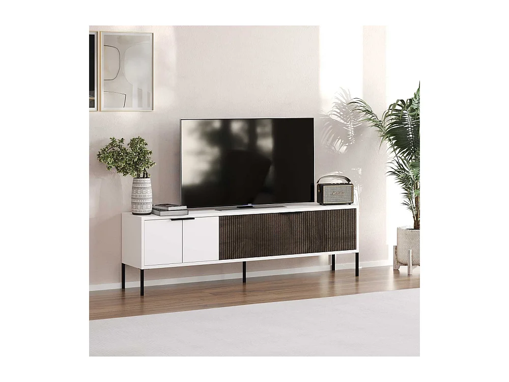 Meuble TV en aggloméré Noah