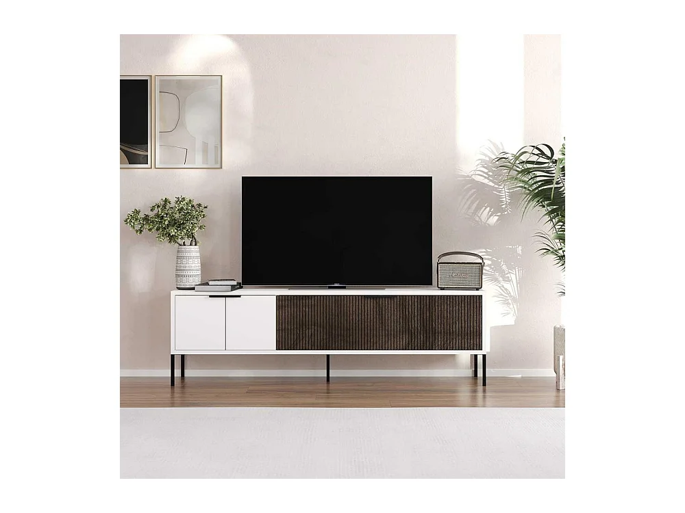 Meuble TV en aggloméré Noah