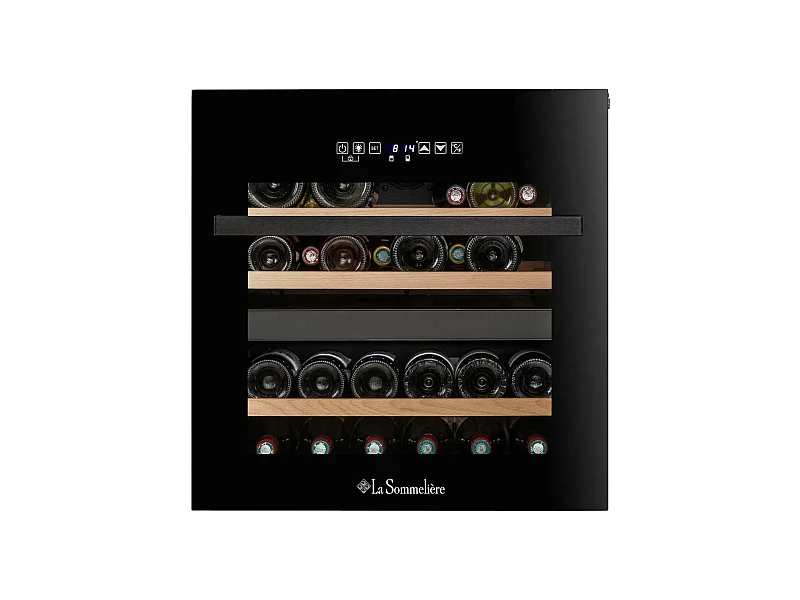 La Sommelière Cave à vin intégrable 36 bouteilles noir - LSBI36DBZ