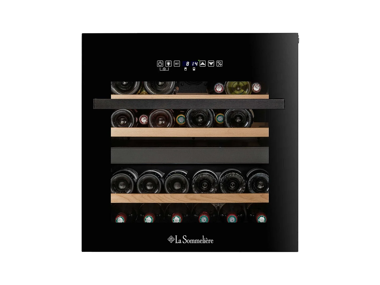 La Sommelière Cave à vin intégrable 36 bouteilles noir - LSBI36DBZ