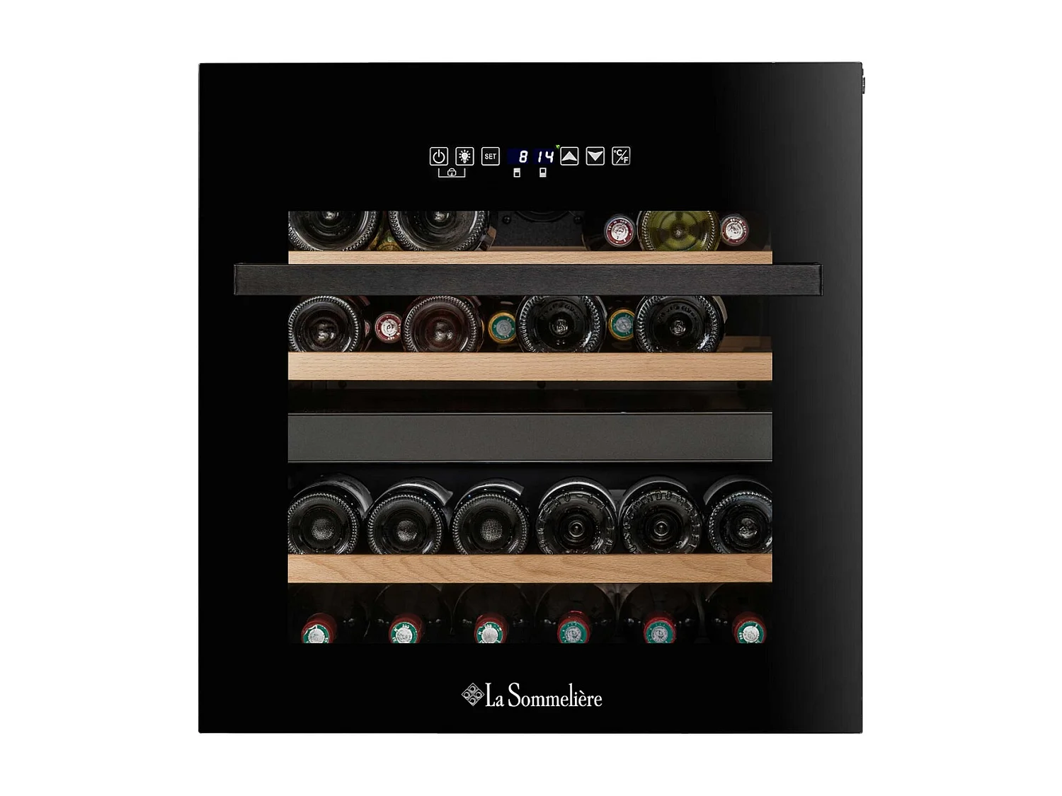 La Sommelière Cave à vin intégrable 36 bouteilles noir - LSBI36DBZ