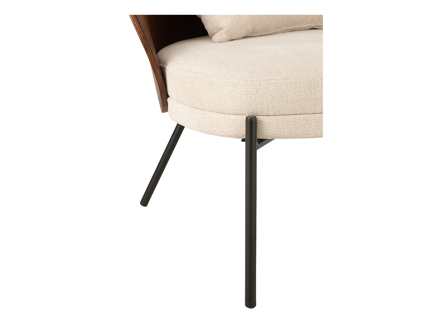 Sillón LONE – Confort moderno y silueta envolvente-Color Marrón