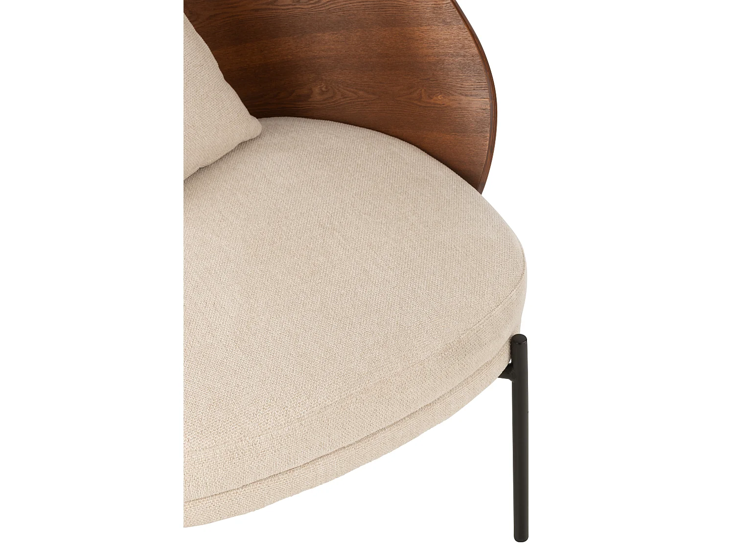 Sillón LONE – Confort moderno y silueta envolvente-Color Marrón