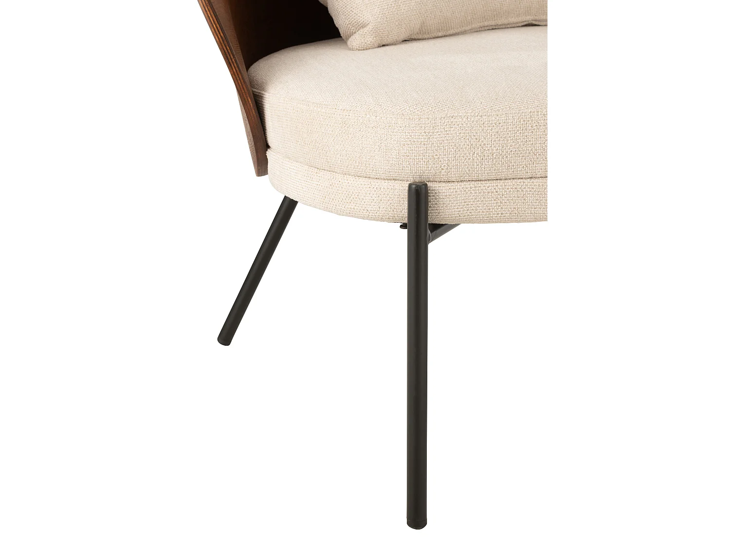 Sillón LONE – Confort moderno y silueta envolvente-Color Marrón