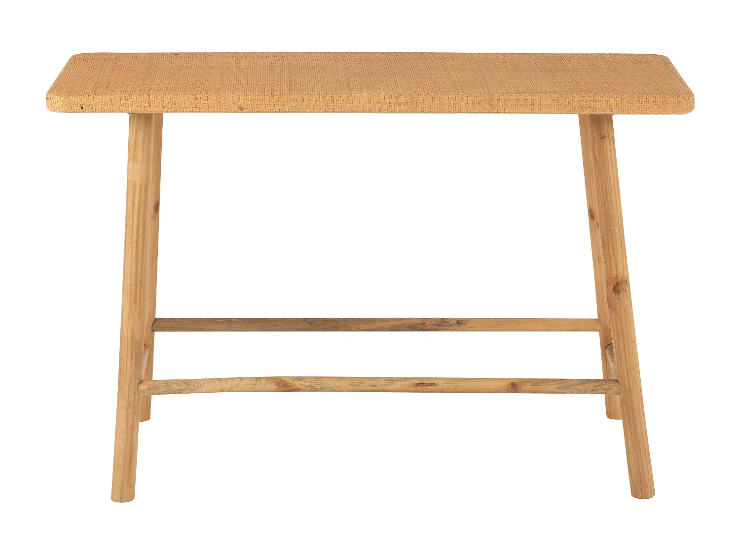 Console Cannage en Rotin "Malinda" 120cm Naturel