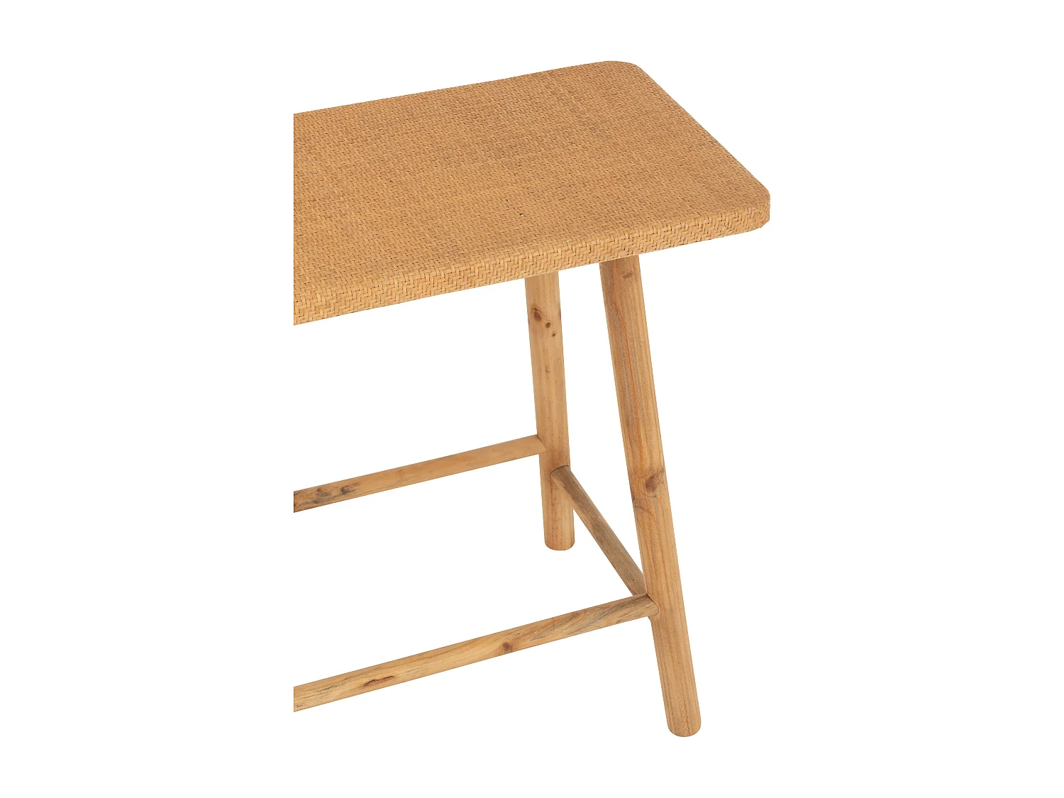 Console Cannage en Rotin "Malinda" 120cm Naturel