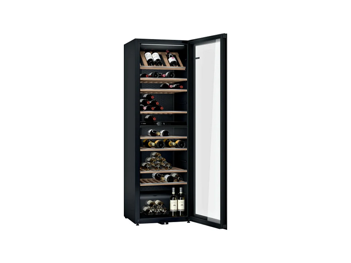 Bosch Cave à vin 199 bouteilles double zone - kwk36abga