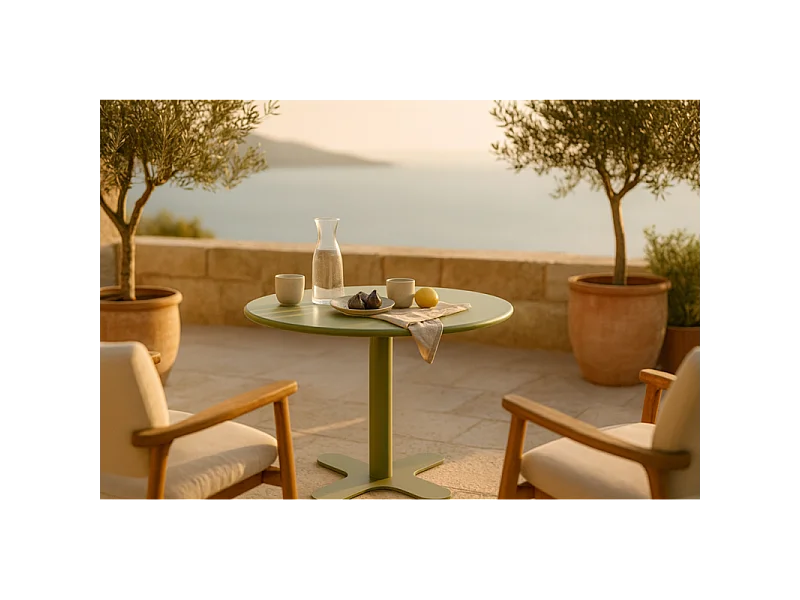 Table de bistrot design 80 cm SANJAY