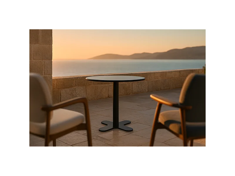 Table de bistrot design 80 cm SANJAY