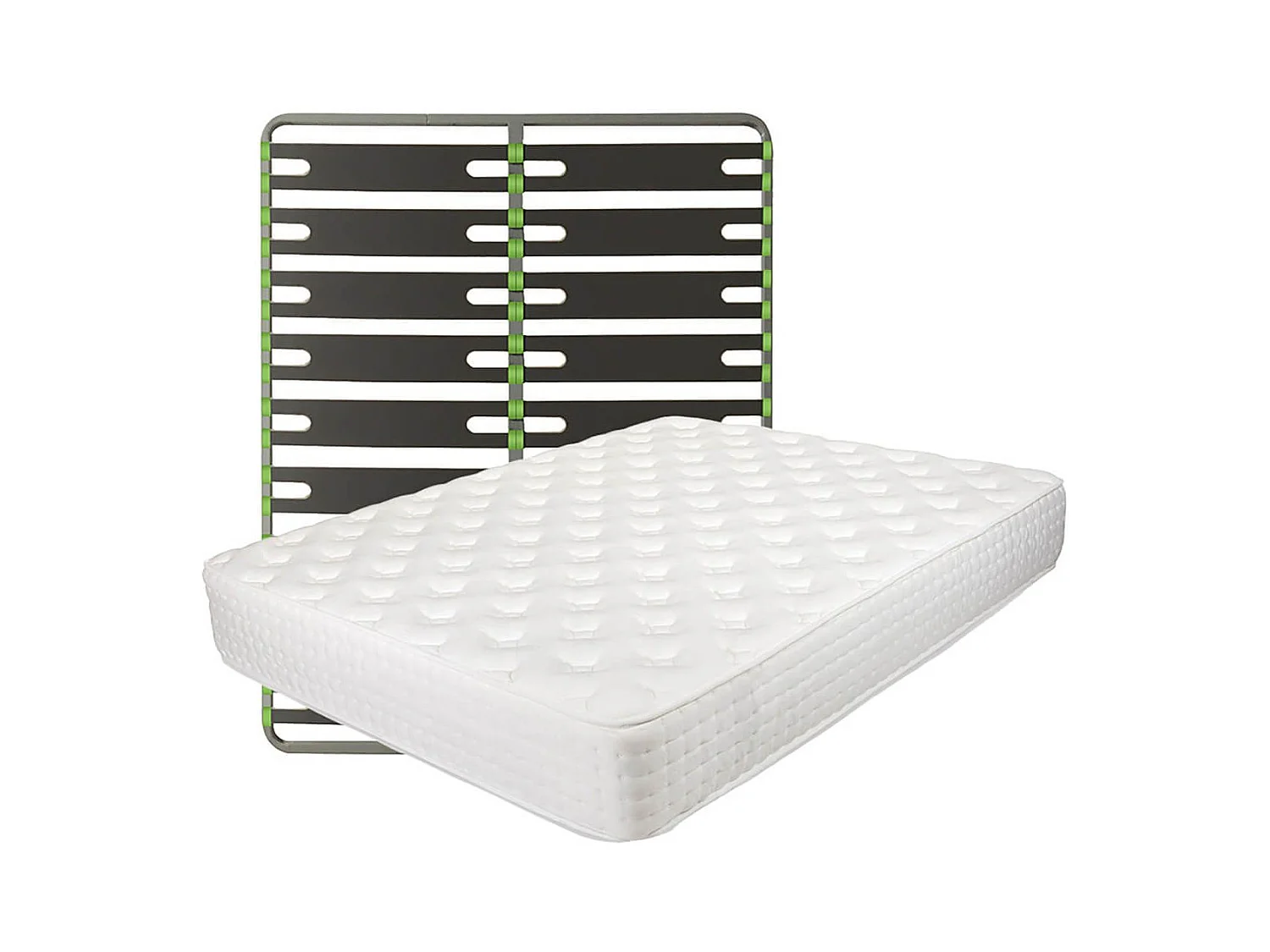 Pack Matelas ressorts ensachés + AltoSenso 160x200cm - KERZO