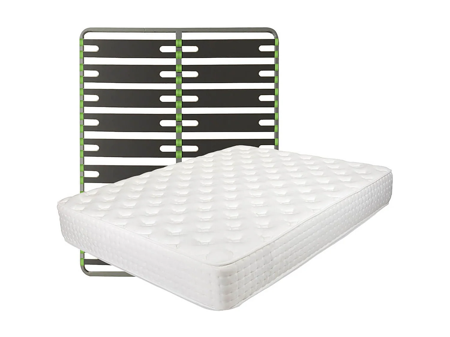 Pack Matelas ressorts ensachés + AltoSenso 160x200cm - KERZO