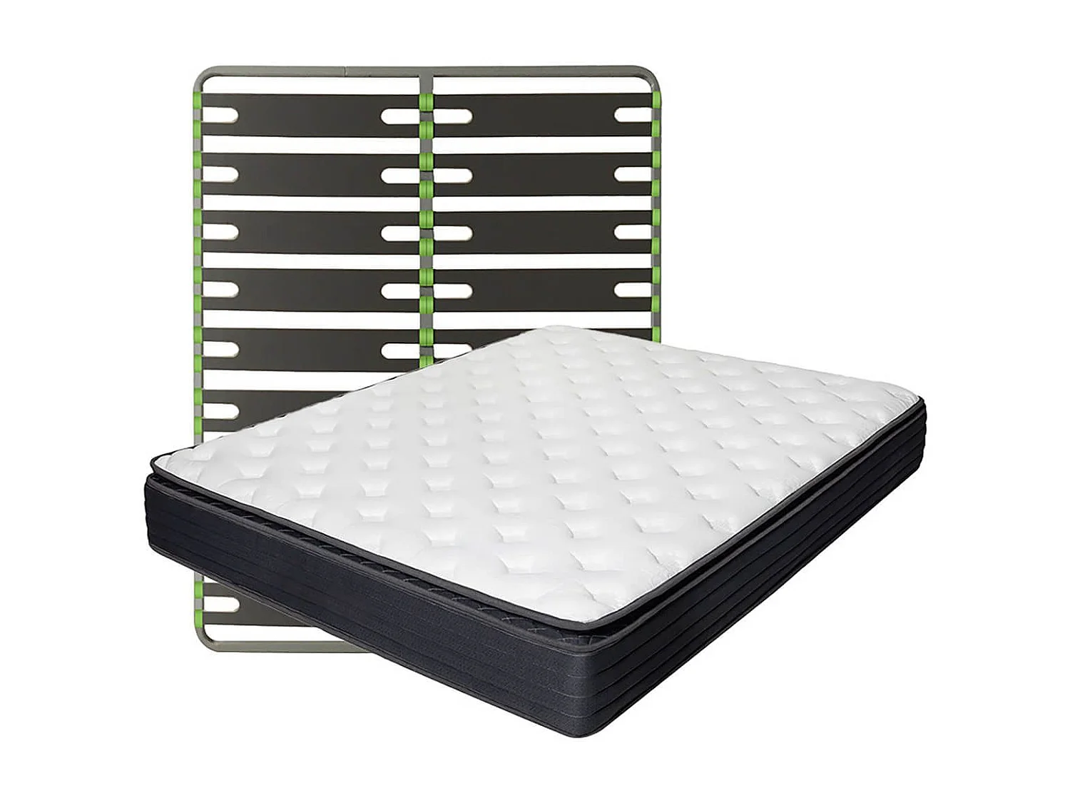 Pack Matelas ressorts ensachés + AltoSenso 160x200cm - TAMAR